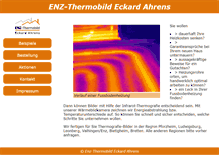 Tablet Screenshot of enz-thermobild.de